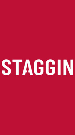STAGGIN ORIGINAL red Design