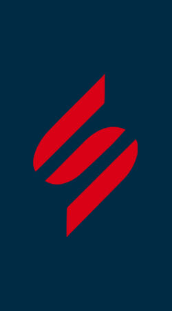 THE STAG - NavyRed Design