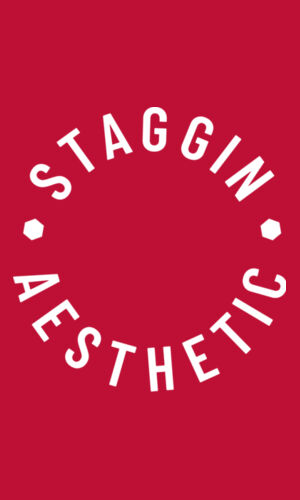 STAGGIN AESTHETIC - redWhite Design