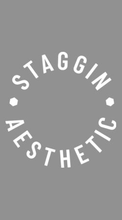 STAGGIN AESTHETIC - greyWhite Design