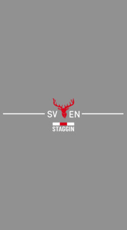 STAGGIN SVEN Hoodie - greyWhite Design