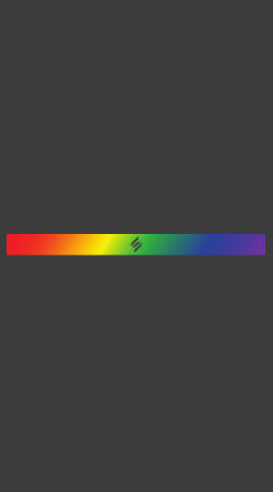 STAGGIN RAINBOW STAG LS - blackRainbow Design