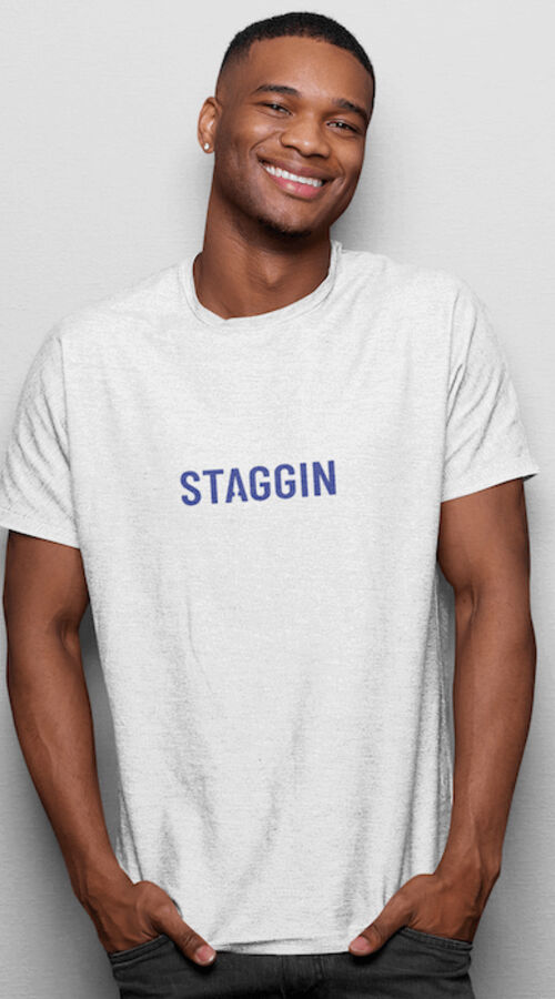 STAGGIN ORIGINAL white blue Thumbnail
