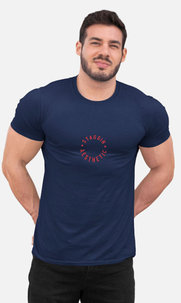 STAGGIN AESTHETIC - navyRed Thumbnail