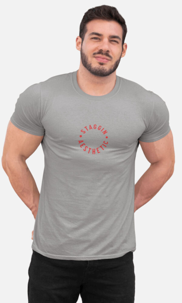 STAGGIN AESTHETIC - greyRed Thumbnail