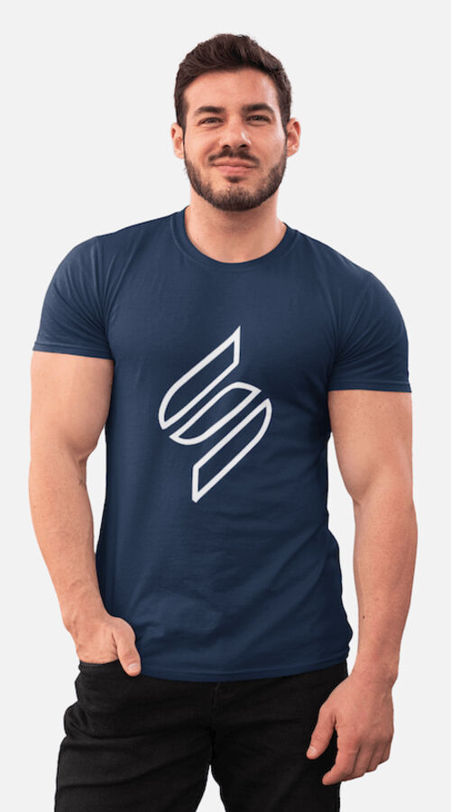 STAGGIN BOLD STAG - navyWhite Thumbnail