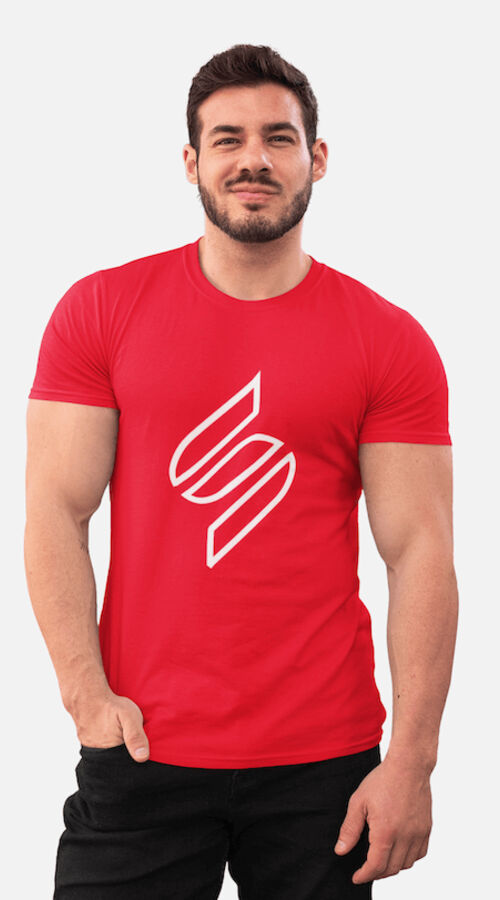 STAGGIN BOLD STAG - redWhite Thumbnail