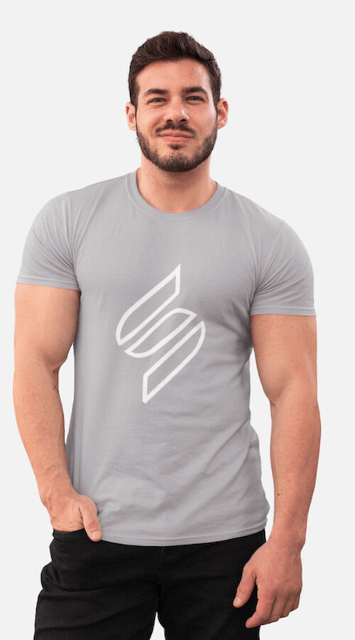 STAGGIN BOLD STAG - greyWhite Thumbnail