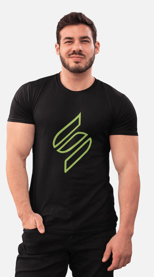 STAGGIN BOLD STAG - blackGreen Thumbnail