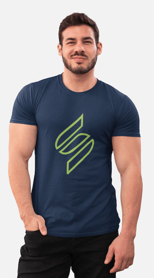 STAGGIN BOLD STAG - navyGreen Thumbnail