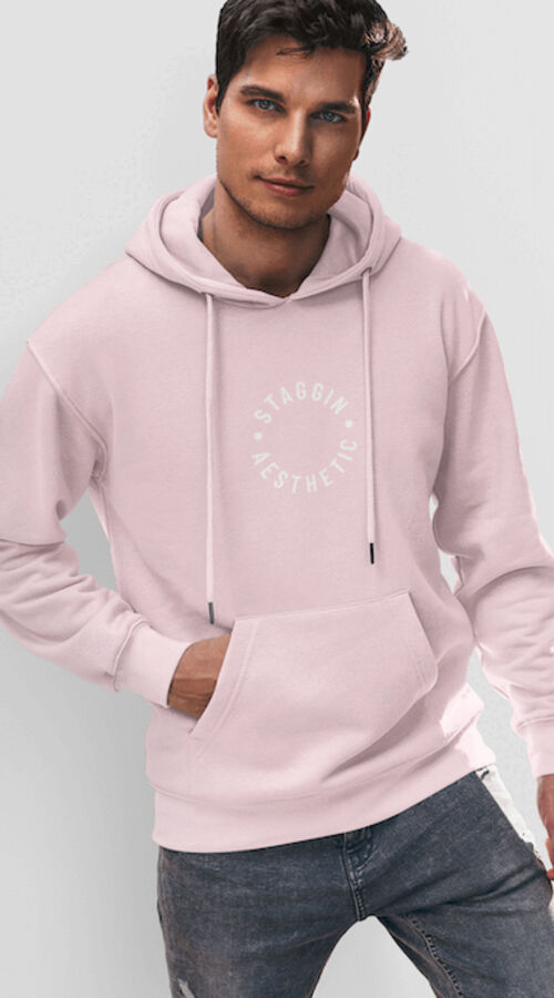 STAGGIN AESTHETIC - pinkWhite Thumbnail