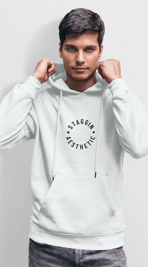STAGGIN AESTHETIC - whiteBlack Thumbnail