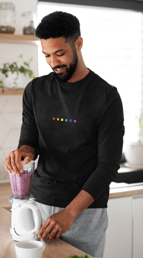 STAGGIN PRIDE SUBTLE LS - blackRainbow Thumbnail