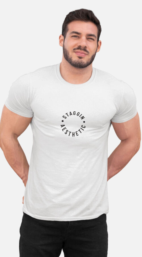 STAGGIN AESTHETIC - whiteBlack Thumbnail