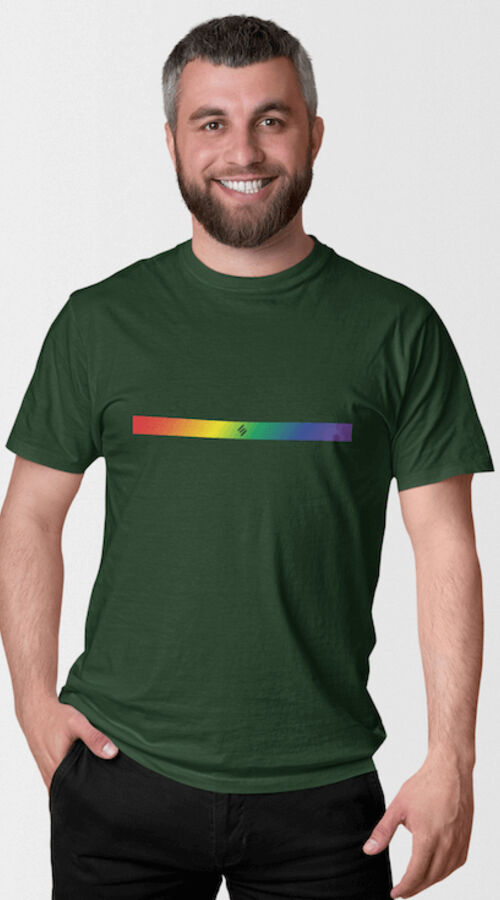 STAGGIN VERS BOTTOM RAINBOW STAG - greenRainbow Thumbnail