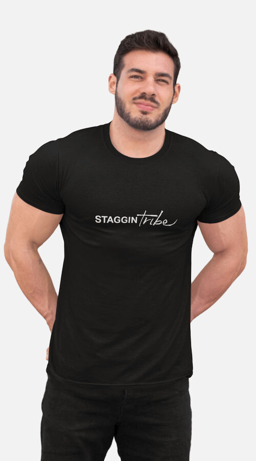STAGGIN TRIBE BASIC - blackWhite Thumbnail
