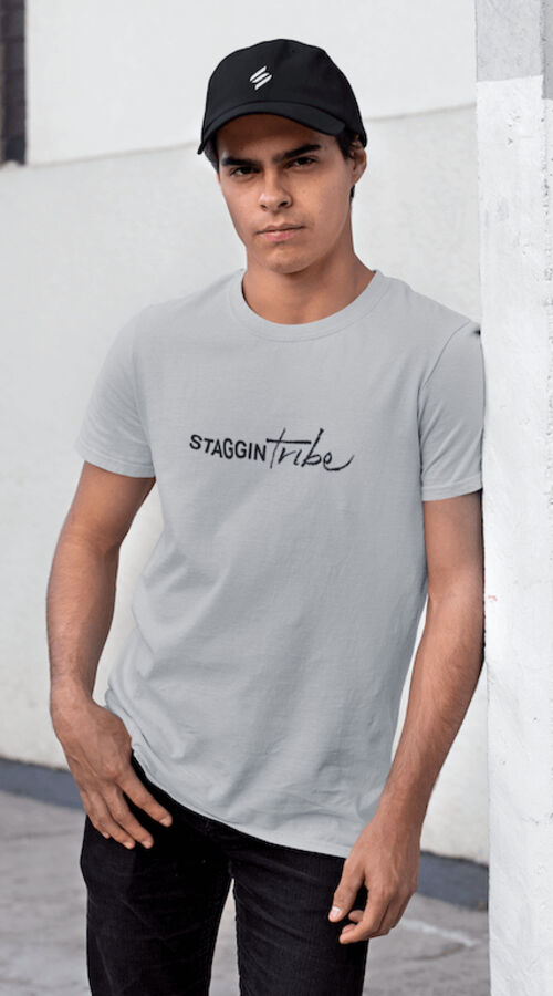 STAGGIN TRIBE BASIC - greyBlack Thumbnail