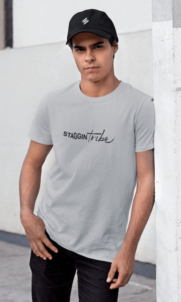 STAGGIN TRIBE BASIC - greyBlack Thumbnail