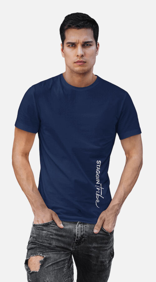 STAGGIN TRIBE FBVERT - navyWhite Thumbnail