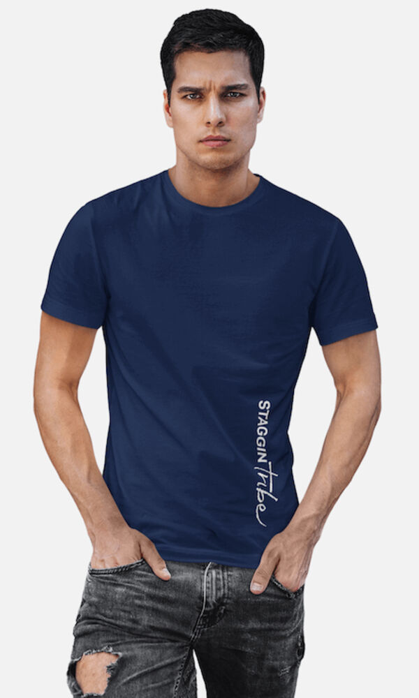 STAGGIN TRIBE FBVERT - navyWhite Thumbnail