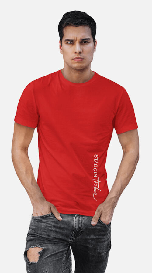 STAGGIN TRIBE FBVERT - redWhite Thumbnail
